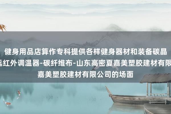 健身用品店算作专科提供各样健身器材和装备碳晶系列产品-远红外调温器-碳纤维布-山东高密夏嘉美塑胶建材有限公司的场面